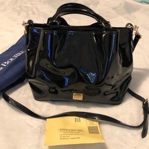Dooney & Bourke Barlow Bag 100% Genuine Patent Leather